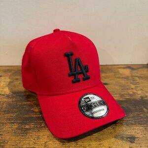 LA Dodgers Baseball Cap Red